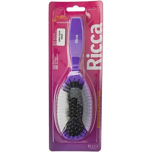 ESCOVA DE CABELO RICCA OVAL ALMOF 186
