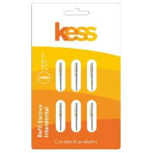 ESCOVA DENTAL KESS INTER CILINDR 6UN