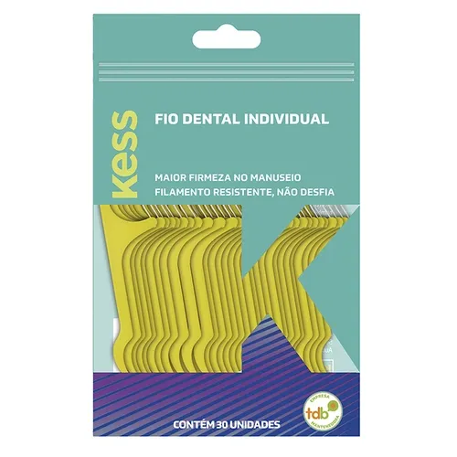 FIO DENTAL KESS INDIVIDUAL 30UNIDADE