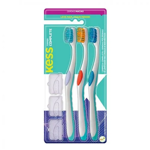 ESCOVA DENTAL KESS COMBO 3UN 2083