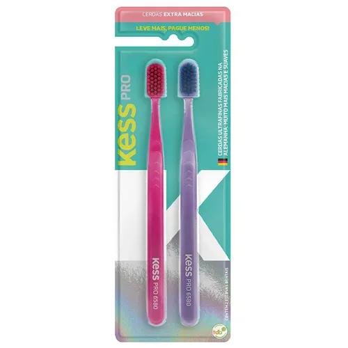 ESCOVA DENTAL KESS PRO EXT MAC 2UN