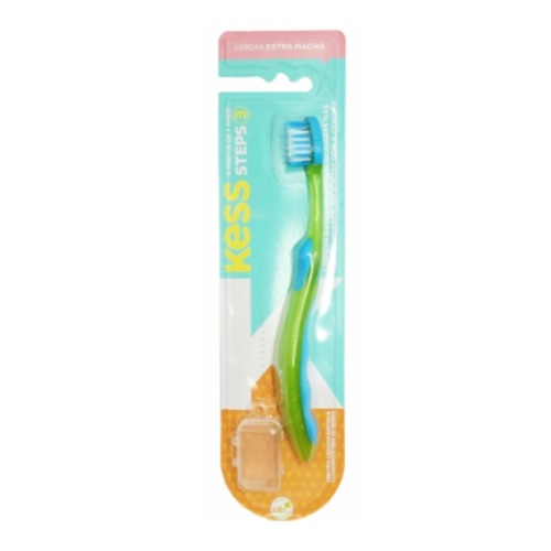 ESCOVA DENTAL KESS INFANTIL STEPS3 EXTRA MACIA 2582 1UN