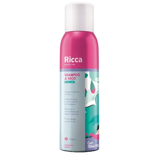 SHAMPOO A SECO RICCA MENTA SPR 150ML