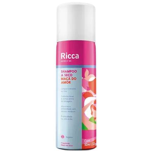 SHAMPOO A SECO RICCA MACA DO AMOR SPR 50ML