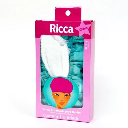 TOUCA RICCA BANHO ATOALHADA