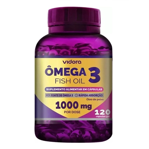 OMEGA 3 1000MG VIDORA 120CAP