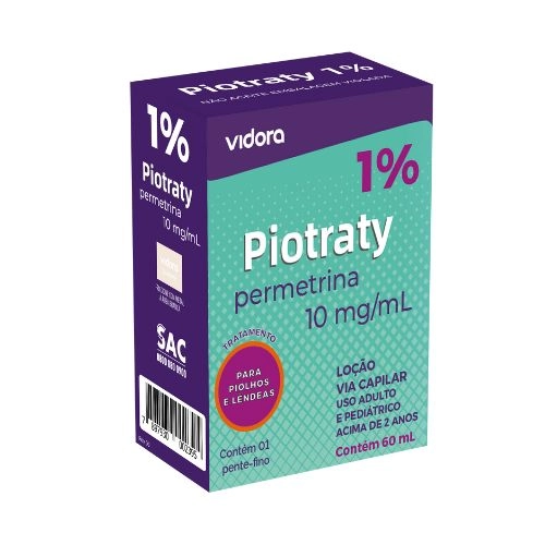 PIOTRATY 1% LOCAO 60ML