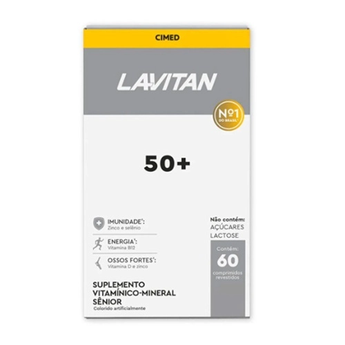 LAVITAN VITALIDADE 50+ 60CP REV