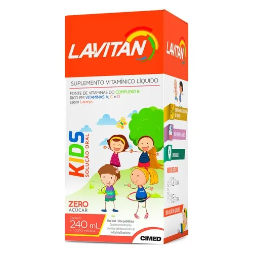 LAVITAN KIDS LARANJA 240ML