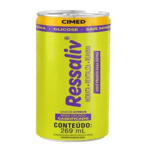 RESSALIV CITRUS COM GAS 269ML