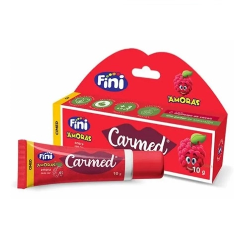 HIDRATANTE LABIAL CARMED FINI AMORAS COM COR 10G