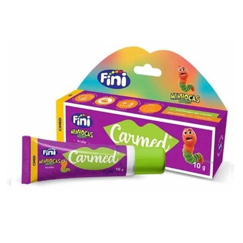 HIDRATANTE LABIAL CARMED FINI MINHOCAS 10G