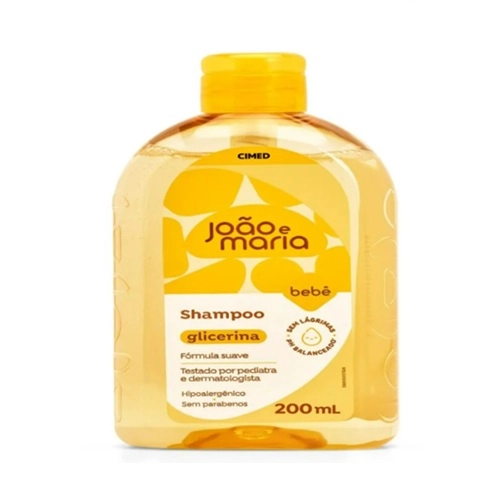SHAMPOO JOAO&MARIA BEBE GLICERINA 200ML