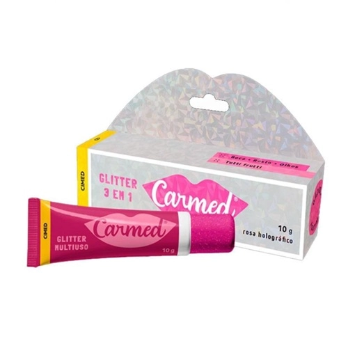 HIDRATANTE CARMED GLITTER 3X1 10G