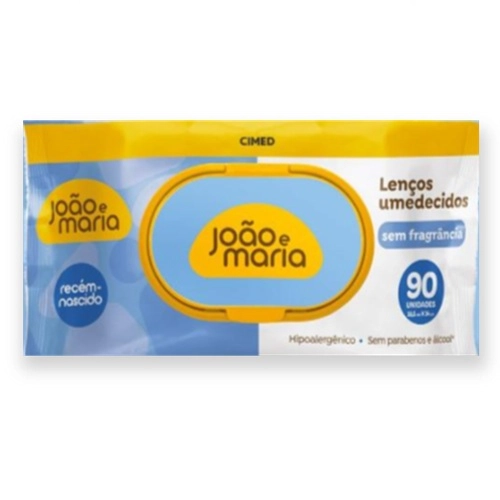LENCOS UMEDECIDOS JOAO&MARIA BEBE 90UN