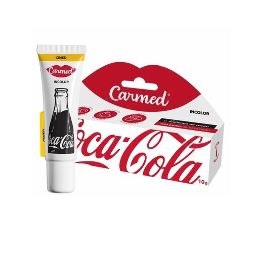 HIDRATANTE LABIAL CARMED COCA COLA INCOLOR 10G