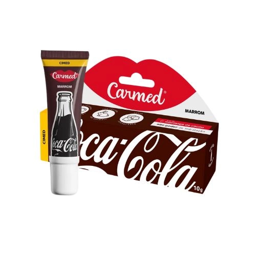 HIDRATANTE LABIAL CARMED COCA COLA MARROM 10G
