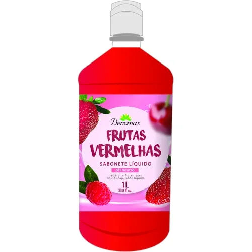 SABONETE LIQUIDO DENOMAX 1L REFIL FRUTAS