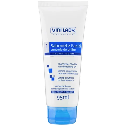 SABONETE FACIAL VINI LADY CONTROLE BRILHO 1 95ML