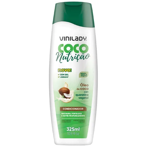 CONDICIONADOR VINI LADY COCO NUTRICAO 325ML