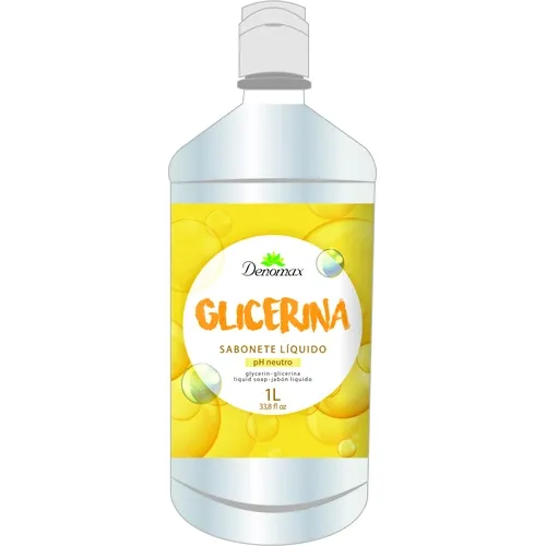 SABONETE LIQUIDO DENOMAX 1L REFIL GLIC