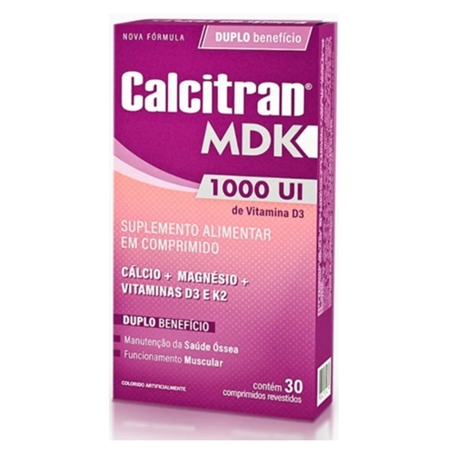 CALCITRAN MDK 1000UI 30 COMPRIMIDOS