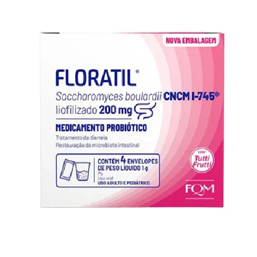 FLORATIL 200MG/G 4ENV 1G
