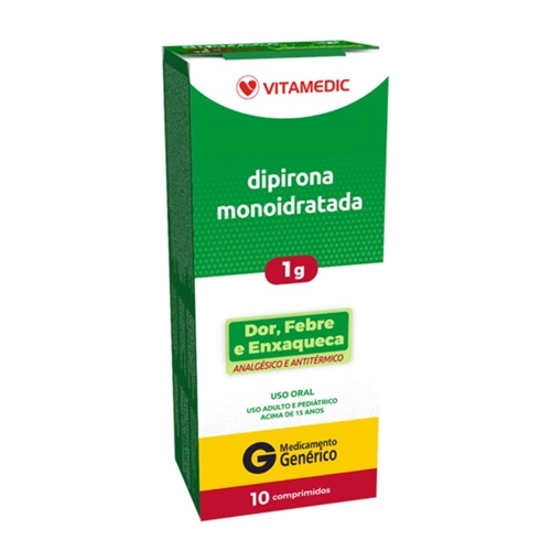 DIPIRONA 1G 10CP