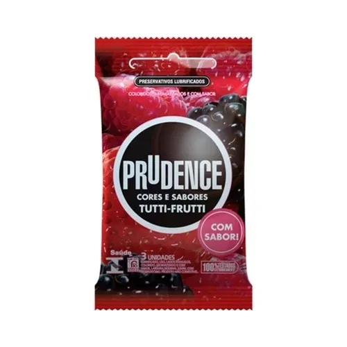 PRESERVATIVO PRUDENCE T.FRUT 3UNID