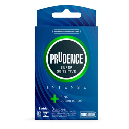 PRESERVATIVO PRUDENCE SUPER SENSITIVE INTENSE 3UN