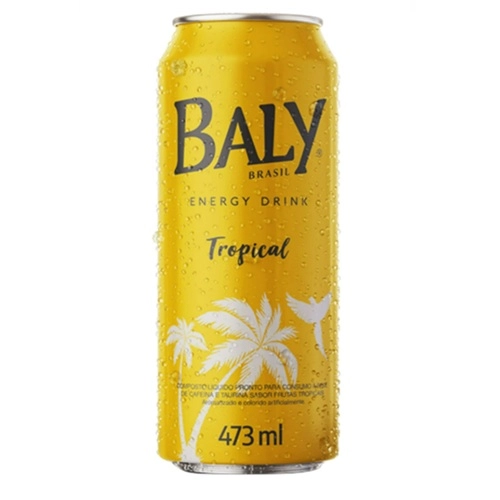 BALY ENERGY DRINK TROPICAL FRUTAS TROPICAIS 473ML