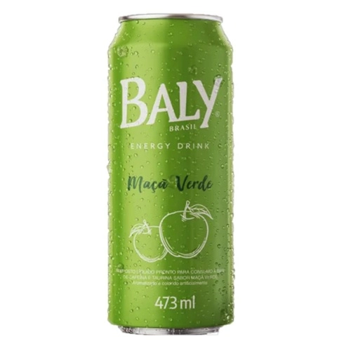 Baly Energy Drink Maca Verde 473Ml