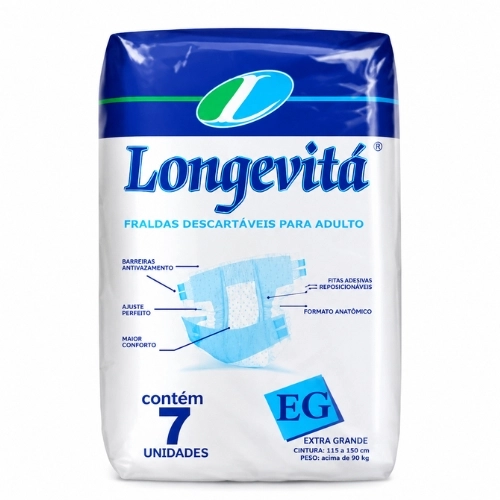 FRALDA LONGEVITA ADULTO P 40UN