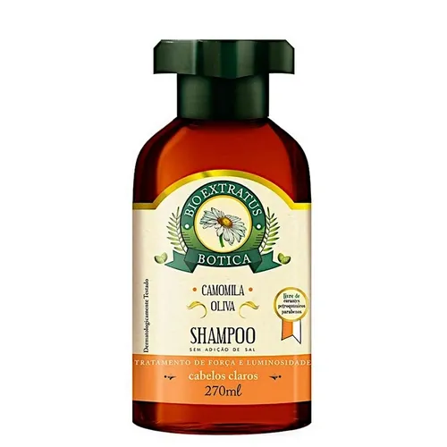 SHAMPOO BIO EXTRATUS BOTICA CAMOMILA 270ML