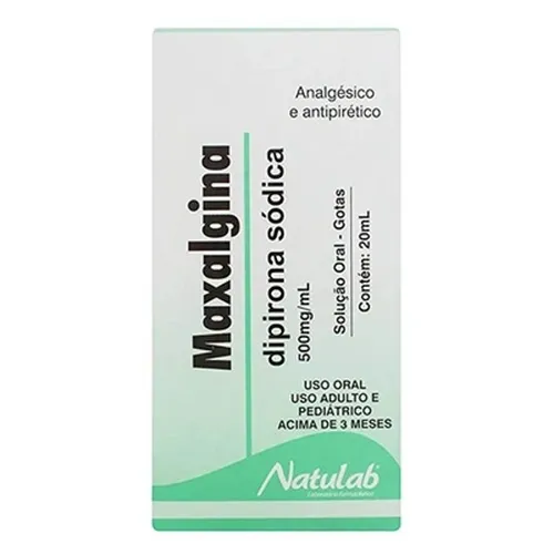 MAXALGINA 500MG 20ML GTS
