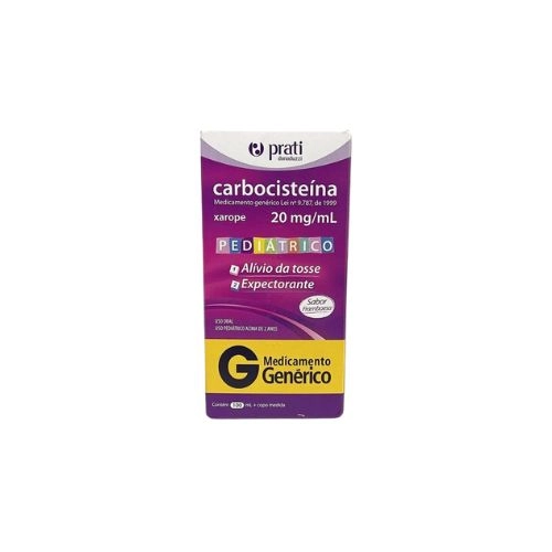 CARBOCISTEINA 20MG/ML XPE PED 100ML