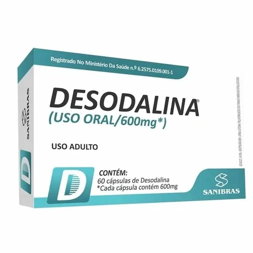 DESODALINA 600MG 60CAP