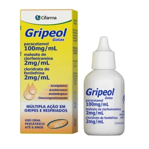 GRIPEOL 100MG+2MG+2MG/ML GTS 20ML