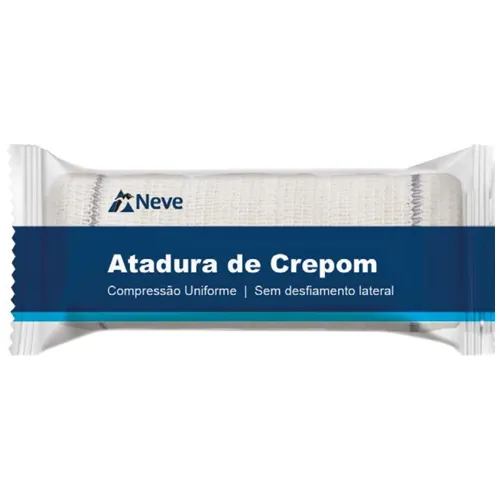 ATADURA CREPOM NEVE 13 FIOS 30CMX1,8M