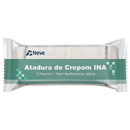 ATADURA CREP INA NEVE 13 FIOS 15CMX1,8M 1UN