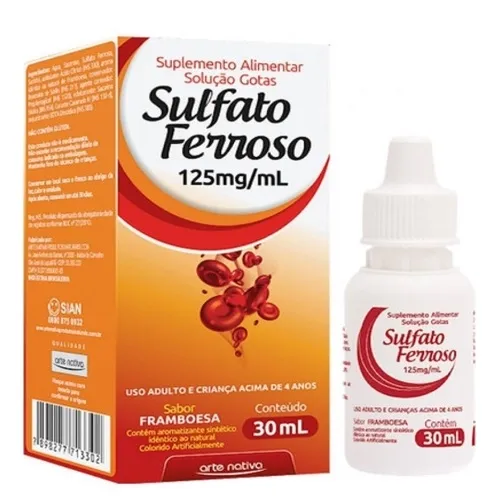 SULFATO FERROSO 30ML