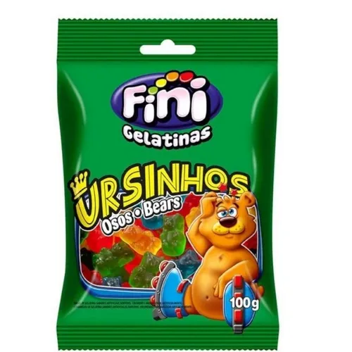 FINI BALA GELATINAS URSINHOS 100G