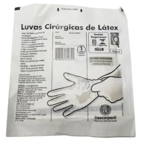 LUVA CIRURGICA DESCARPACK 7.0 