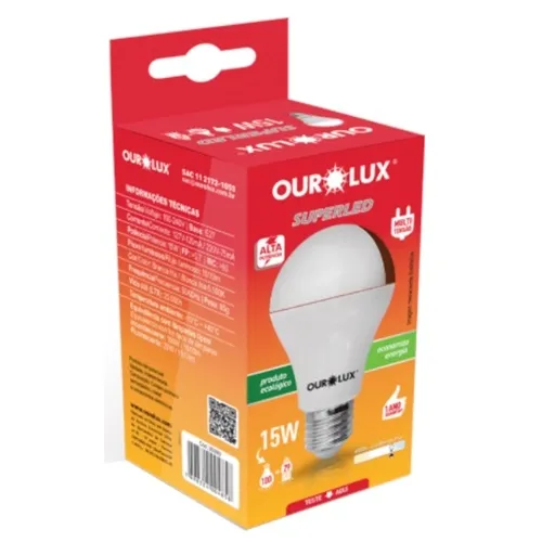 LAMPADA SUPERLED ALTA POTENCIA 15W 6500K