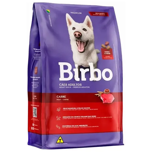 Racao Birbo Caes Adultos 1Kg