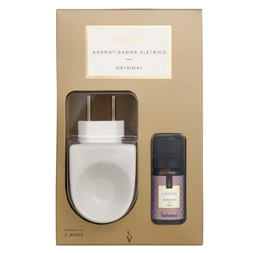 Conjunto Difusor De Porcelana C/ Essencia Lavanda