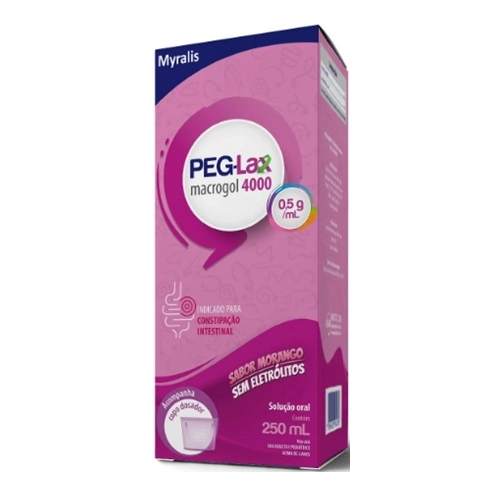 PEG-LAX MACROGOL 4000 0,5G/ML SOLUCAO ORAL 250ML