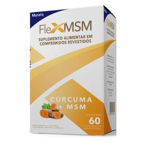 FLEX MSM CURCUMA 60COMPRIMIDO