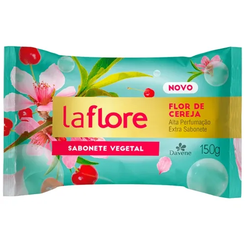 SABONETE LA FLORE FLOR DE CEREJEIRA 150G