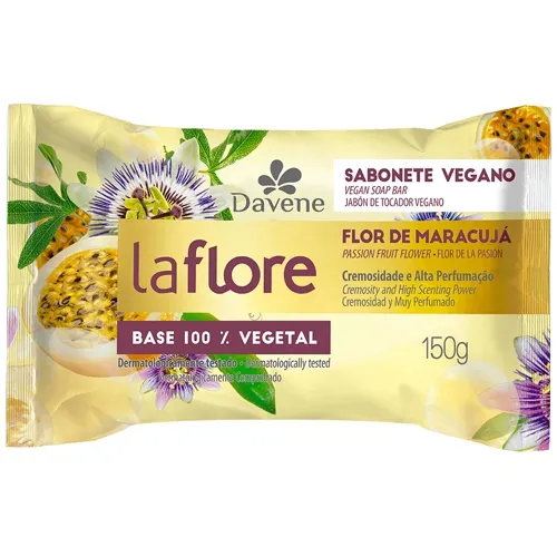 SABONETE LA FLORE FLOR DE MARACUJA 150G